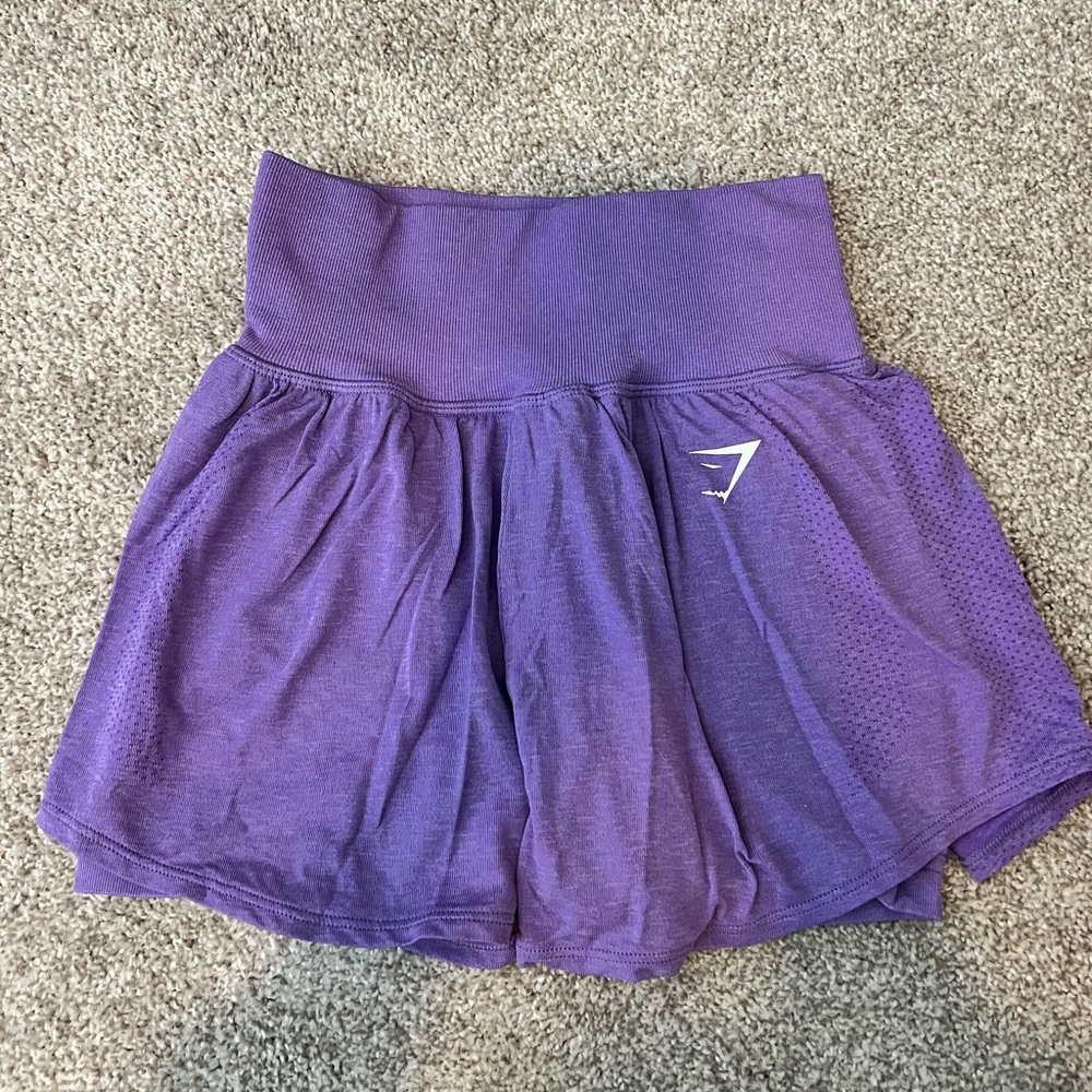 Gymshark Purple Running Shorts - Size S